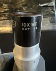 American Optical Stereo Zoom 569 Microscope 10X WF eyepieces W/ 365 Transformer