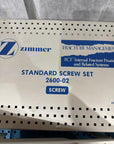 Zimmer 2600-02 Standard Screw Set