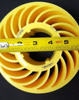 Generic 141K136H02 Pinch Wheel 2.3x6” Rubber Flexing Yellow 70A