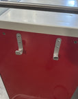 Harloff M-Series Tall Crash Cart Flip-Up Door, Standard Width, Five Drawers