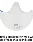 3M Aura 9205+ N95 NIOSH Approved Particulate Respirator Face Mask (20 Pack)