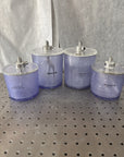 Degussa Degu Dent 4 mixing bowls. 2 small, 2 large for Multivac mixer
