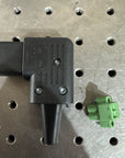 Schurter Angled IEC C13 Female Cable Mount Rewireable Kettle Plug. 4785.0000