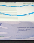 MediChoice BLUE Nitrile Exam Gloves Powder Free Latex Free Medium 100 Count