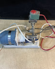 FMI FLUID METERING LAB PUMP MODEL RP SY MOTOR W/ ASCO Air Gas Water Attatchment