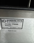 Krohn-Hite 7500 Wideband Power Amplifier DC to 1MHz, tested