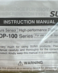 SunX DP-100 Pressure sensor high - performace digital display