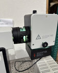 Leica Wild Leitz Diaplan Fluorescence DF Phase Trinocular Microscope W/ Camera