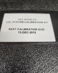 Del-Tron 092-K009-03 CXL System Calibration Kit
