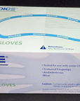 MediChoice BLUE Nitrile Exam Gloves Powder Free Latex Free Medium 100 Count