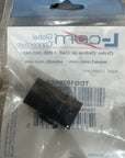 Cat5E RJ45 Ethernet LAN Network Keystone Jack Coupler Snap In Insert Black