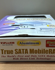 New ViPowER Aluminum True SATA MobileRACK Model VP-5010LSF Biege