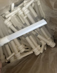 (Lot of 50) 1 Gallon White Pump Dispenser 38/400 Heavy Duty Ribbed Unlined