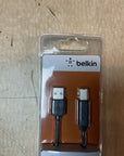 Belkin Premium Printer Cables Cable10 Ft4 Pin USB Type B to 4 Pin USB Type A, Bl