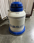 CBS CRYOSYSTEM cryo liquid nitrogen tank sample storage 6000 w/ roller base