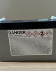 GENESIS, NP7-6 6V, 7.0Ah, SEALED RECHAREABLE LEAD-ACID BATTERY lot of 4
