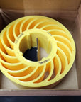 Generic 141K136H02 Pinch Wheel 2.3x6” Rubber Flexing Yellow 70A