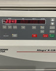 Beckman Coulter Allegra X-22R Centrifuge Refrigerated Benchtop W/ S2096 Rotor