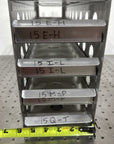 Thermo Scientific Freezer Rack Kit 1 Rack with 5 Sliding Shelves Holds 25 Boxes