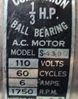 Welch DuoSeal 1400 Belt Drive Rotary Vane Dual Stage Mechanical Vacuum Pump