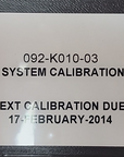 Del-Tron Precision Inc 092-K010-03 CXL System Calibration Kit