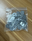 Flat Washers (box 50) 6mm Steel Zinc Plated washer (50) pieces