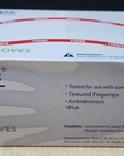 MediChoice BLUE Nitrile Exam Gloves Powder Free Latex Free Small 1000 count Case