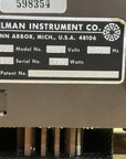 DELUXE REGULATED POWER SUPPLY GELMAN INSTRUMENT COMPANY
