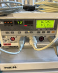 Philips Series 50XM M1350B Maternal Fetal Monitor W/ Carts & Leads M1350