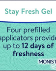 MONISTAT Care Stay Fresh Gel for Feminine 8 Total Exp 1/24 & 8/23 New In Box