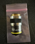 10x 0.25 160/0.17 Microscope Objective (Unbranded)