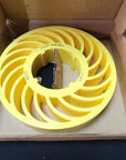 Generic 141K146H01 Pinch Wheel 1.25"x6” Rubber Flexing Yellow 70A