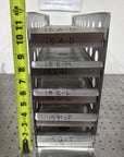 Thermo Scientific Freezer Rack Kit 1 Rack with 5 Sliding Shelves Holds 25 Boxes