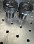 Pair of Nikon CFWN 15X/14 Microscope Eyepiece for Labophot, Optiphot & Epiphot