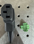 Schurter Angled IEC C13 Female Cable Mount Rewireable Kettle Plug. 4785.0000