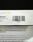 LUMEON Infant Cuff Arm Aneroid Sphygmomanometer Unit 2-Tubes 1 per Box
