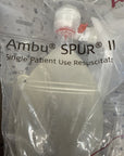 AMBU Bag SPUR II Adult Resuscitator Mask & Oxygen Reservoir 521611010