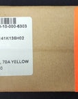 Generic 141K136H02 Pinch Wheel 2.3x6” Rubber Flexing Yellow 70A