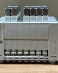 SMC VV5Q11-07-DAL01092 7 STATION PNUEMATIC MANIFOLD VALVE BODY