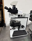 Leica Wild Leitz Diaplan Fluorescence DF Phase Trinocular Microscope W/ Camera