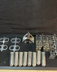 Lot Of 18 SORVALL Centrifuge Swing Buckets, Tubes, Cat: 565, 575, 598, 539, 540