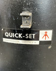 QUICKSET Pedestal Tripod Head-Cam W/ O’Connor Fluid Head Model 30