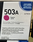 4 New Sealed Genuine HP 503A 2x Yellow, Magenta Cyan Toner Print Cartridge