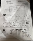 Ergotron 200 Series Dual Monitor Wall Mount Arm Black NEW 45-231-200 Open Box
