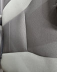 22' F350 Crew Cab Gray Cloth Rear Back Backseat Bench Seat Assembly Headrests OE