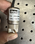 Parker Miniature Inert Liquid Valve 003-0683-900 VAC-100PSIG DC 12V