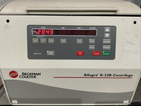 Beckman Coulter Allegra X-22R Centrifuge Refrigerated Benchtop W/ S2096 Rotor