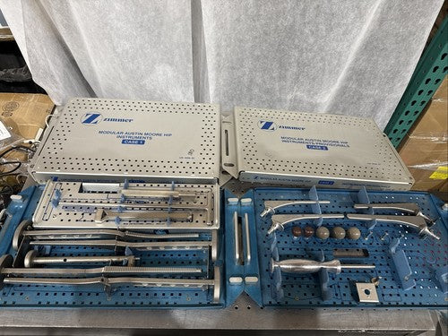 Zimmer Modular Moore Hip Instruments/Provisionals Cases 1 And 2