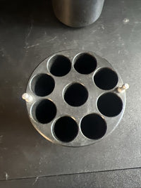 Lot of 2 NAPCO 51230224 Centrifuge Swing Bucket Tube Adapters 9 Well