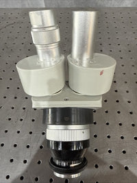 Meiji Techno EMT-2 Dual-Power Microscope Bodies; Objectives, 1X/2x No Eyepiece